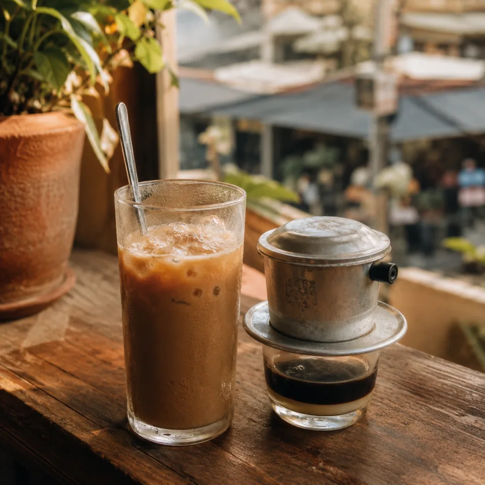 Bàn ăn tại Vành Đai Quán